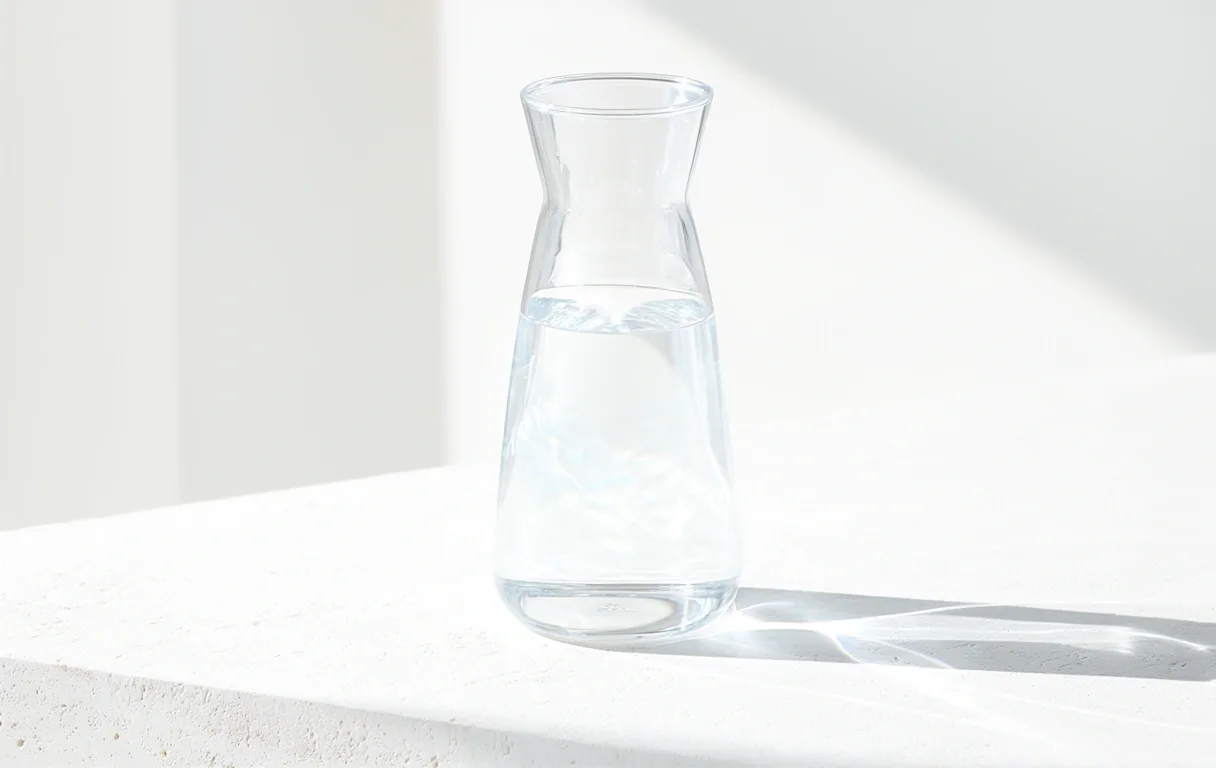 Clarté matinale et hydratation